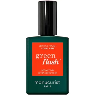 Manucurist Flash™ Green Flash Gel Polish Coral Reef
