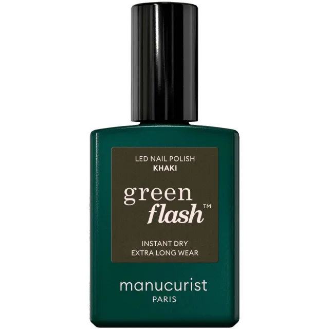 Manucurist Flash™ Green Flash Gel Polish Khaki