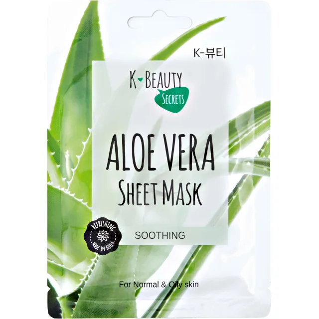 K-Beauty Secrets Aloe Vera Sheet Mask