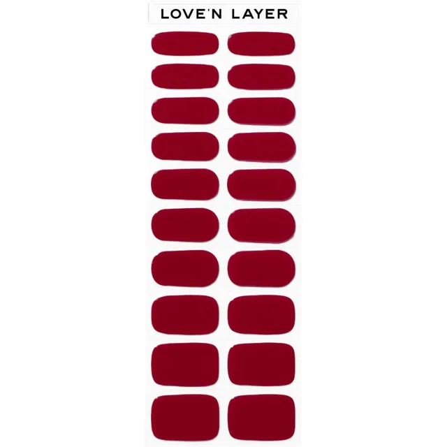 Love'n Layer Solid Layers Burgundy Red