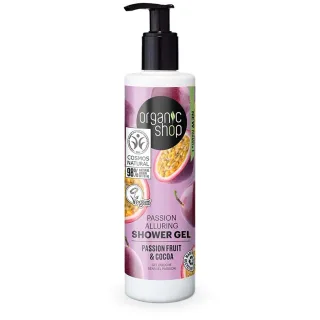Organic Shop Alluring Shower Gel Passion Fruit & Cocoa