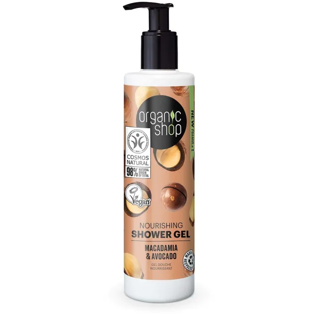 Organic Shop Shower Gel Macadamia & Avocado