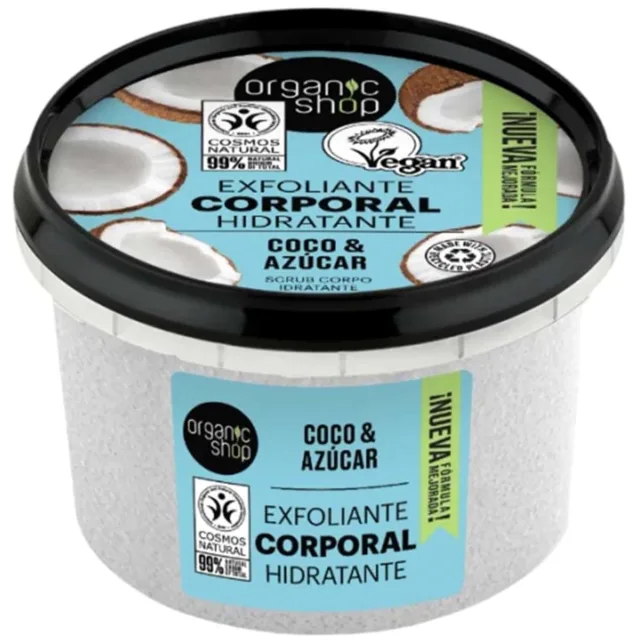 Organic Shop Body Scrub Coconut & Sugar