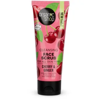 Organic Shop Face Scrub Cherry & Ginge