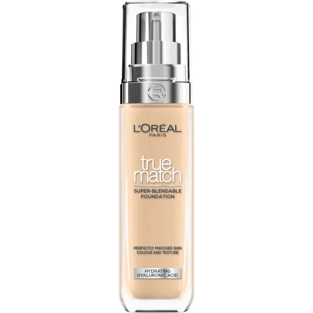 L'Oréal Paris True Match Super-Blendable Foundation With Hyaluronic Acid 4.N