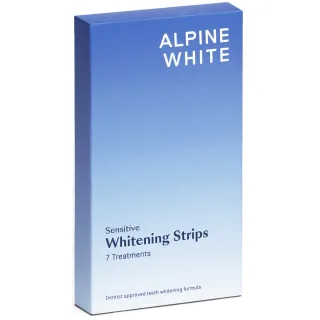 Alpine White Whitening & Care Whitening Strips Sensitive