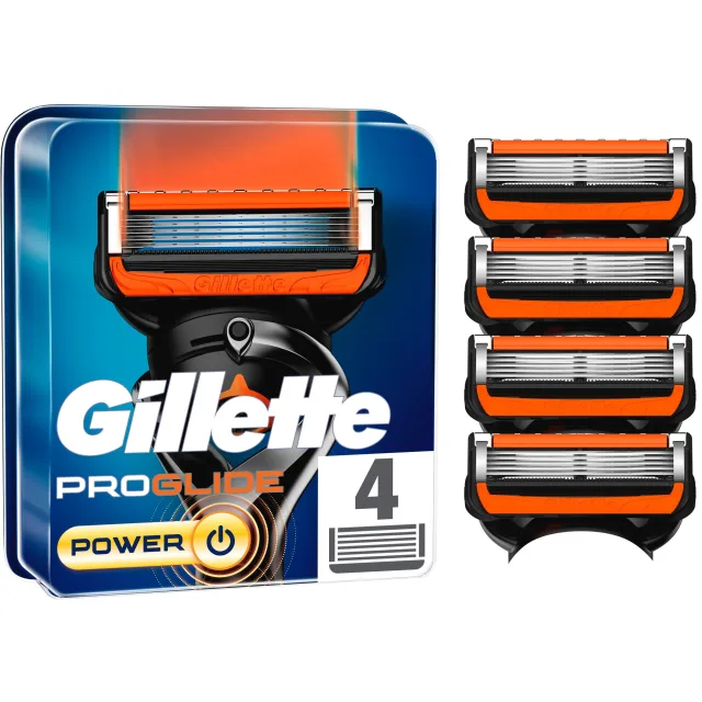 Gillette ProGlide Power Razor Blades 4-pack