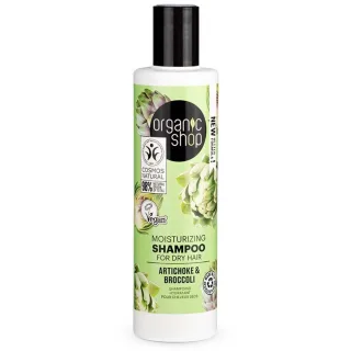 Organic Shop Moisturizing Shampoo Artichoke & Broccoli