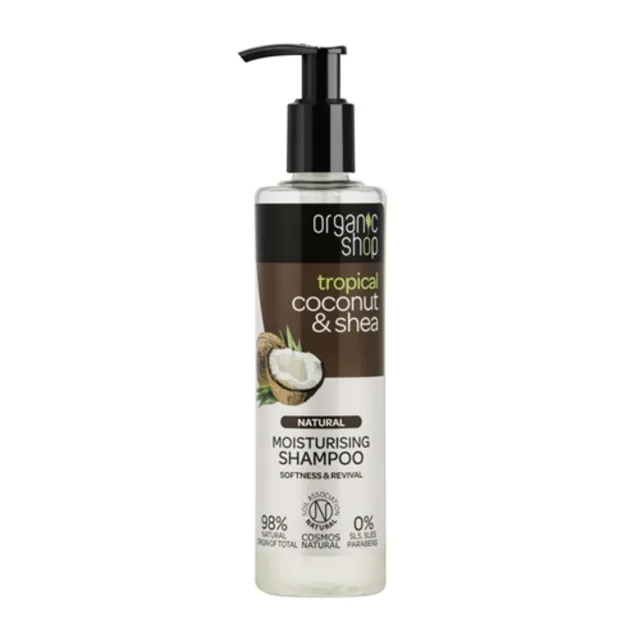 Organic Shop Moisturising Shampoo Coconut & Shea