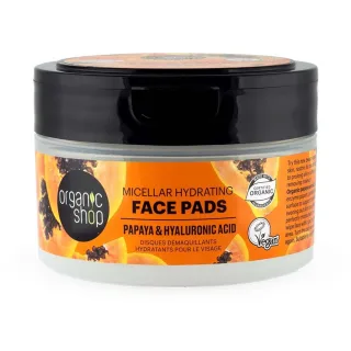 Organic Shop Micellar Hydrating Face Pads
