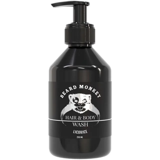 Beard Monkey Hair & Body Wash Licorice