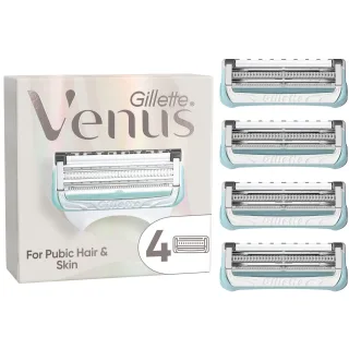 Gillette Venus For Pubic Hair & Skin Women's Razor Blades