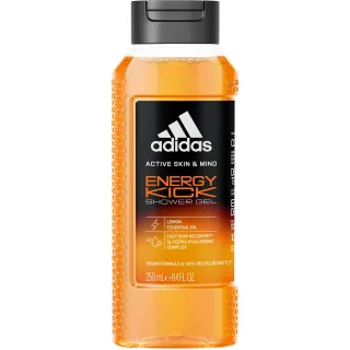 Adidas Power Booster Energy Kick Shower Gel For Men