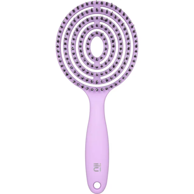 ilū Hairbrush Lollipop Purple