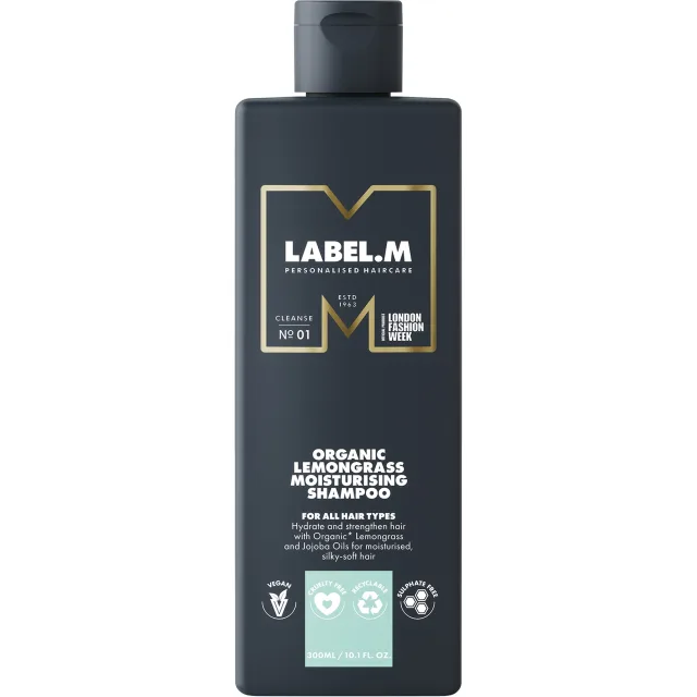 label.m Organic Lemongrass Moisturising Shampoo