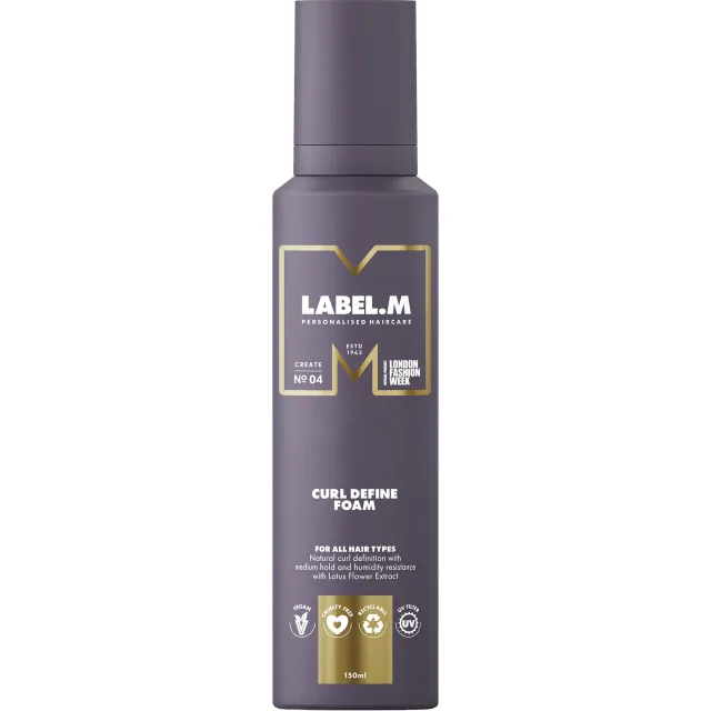 label.m Curl Define Foam