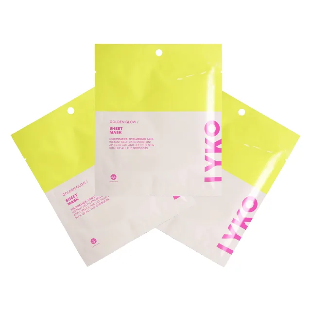 By Lyko Glow boost Hydrogel Face Mask Trio