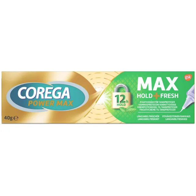Corega Max Hold+Fresh