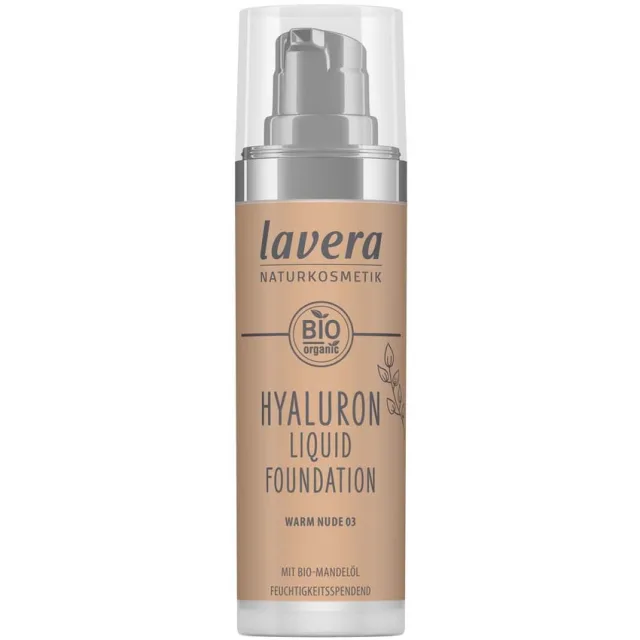 Lavera Hyaluron Liquid Foundation Warm Nude