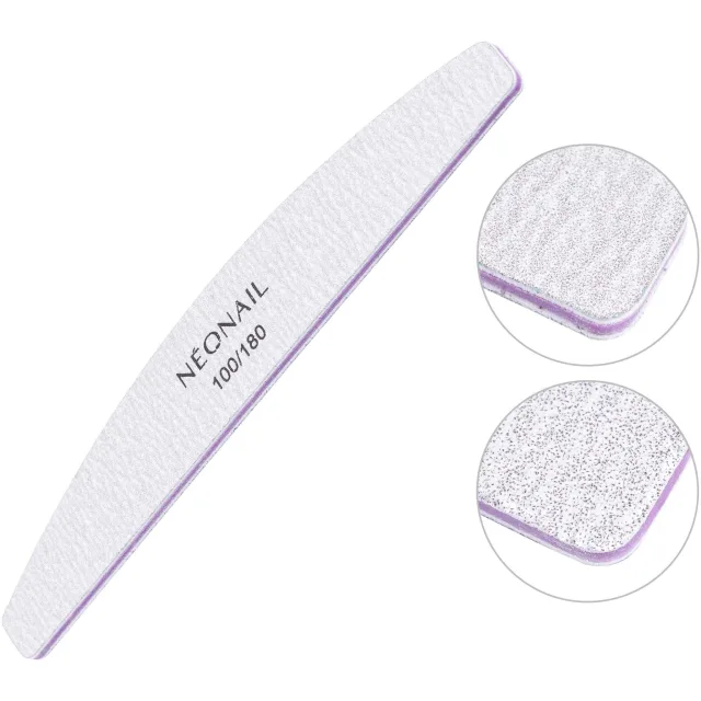 Neonail Nail File Grey Arc