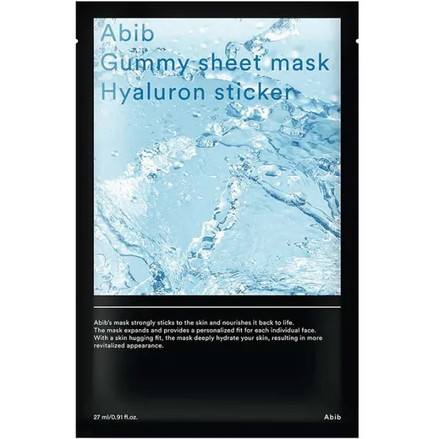 Abib Gummy Sheet Mask Hyaluron Sticker 10-Pack
