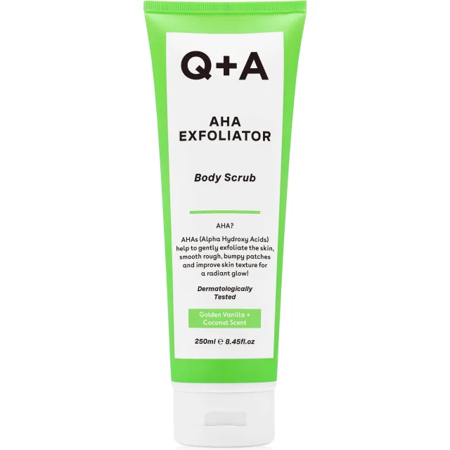 Q+A AHA Exfoliator Body Scrub