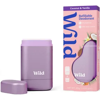 Wild Refillable, Natural Deodorant Coconut & Vanilla