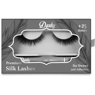 Dashy Premium Silk Lashes + Adhesive So Sweet
