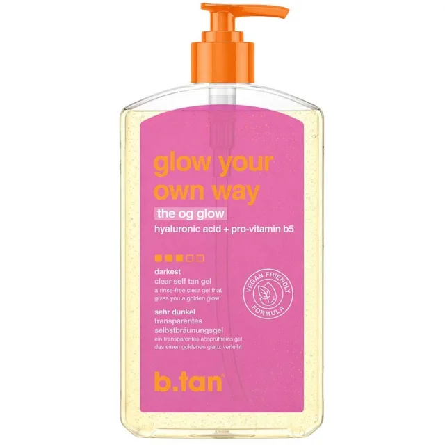 b.tan Glow Your Own Way Clear Self Tan Gel