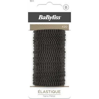 BaByliss Paris Accessories Elastic Hair Ties Black