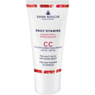 Sans Soucis Daily Vitamins CC Color Correction Cream SPF20 For Skin Tending To Redness