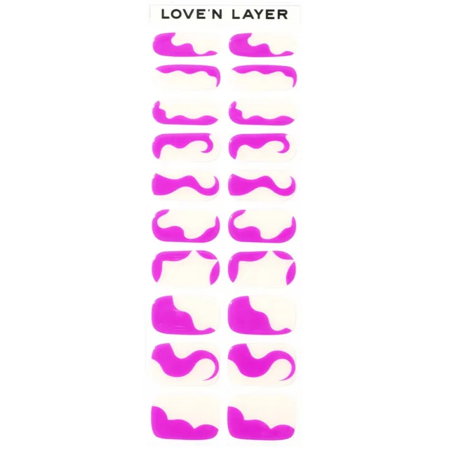 Love'n Layer Abstraction Dahlia Purple