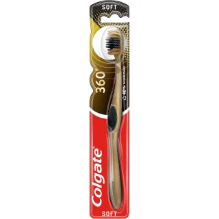 Colgate Toothbrush 360 Charcoal Gold Soft