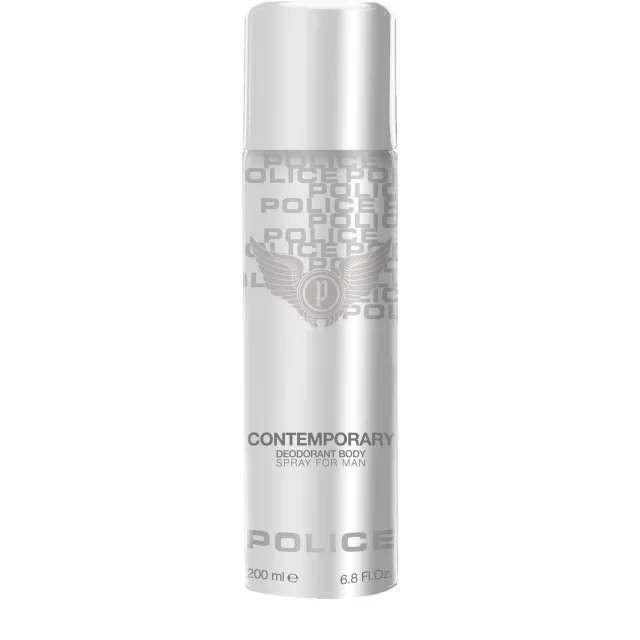 Police Contemporary White Deo Spray