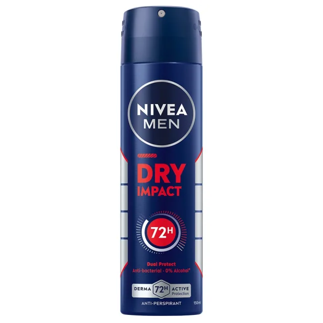Nivea MEN Antiperspirant Deo Spray Dry Impact