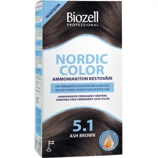 Biozell Nordic Color Permanent Hair Color Ash Brown