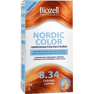 Biozell Nordic Color Permanent Hair Color Caramel Copper