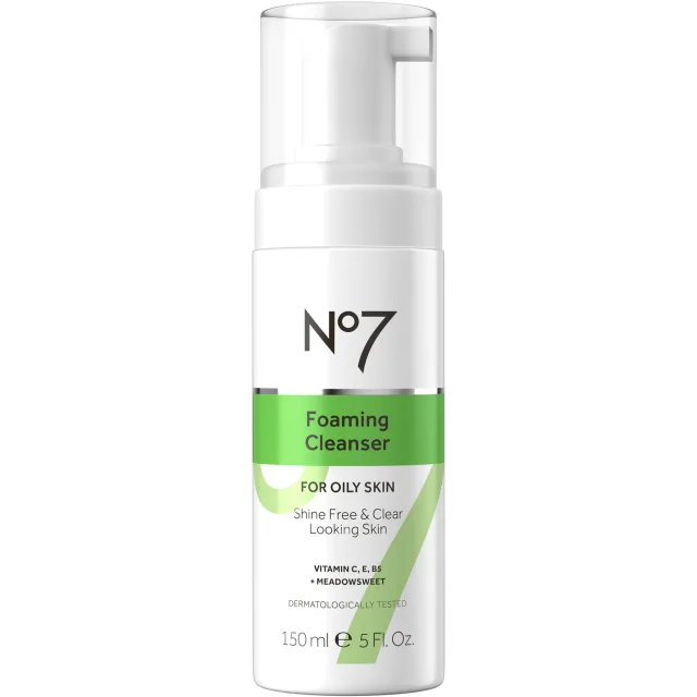 No7 Essential Cleansing Foaming Cleanser For Oily Skin