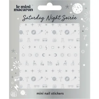 Le Mini Macaron Nail Art Stickers Saturday Night Soirée