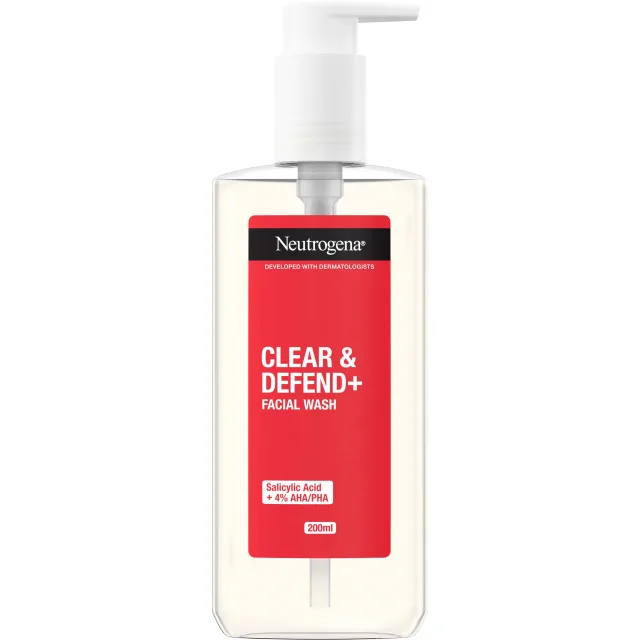 Neutrogena Clear & Defend+ Facial Wash
