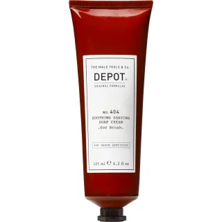Depot Male Tools No. 404 Soothing Shaving Soap Cream For Brush