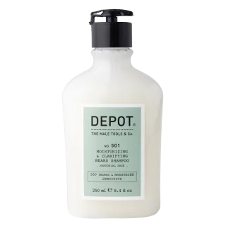 Depot Male Tools No. 501 Moisturizing & Clarifying Beard Shampoo Sartorial Sage