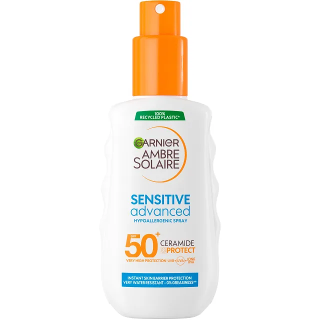 Garnier Ambre Solaire Sensitive Advanced Hypoallergenic Spray SPF50+