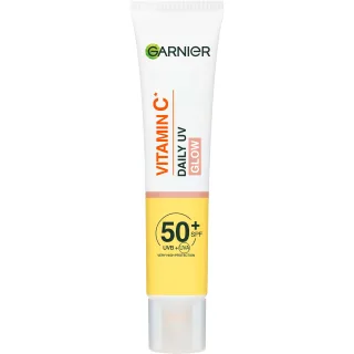 Garnier Vitamin C* Glow-Boosting Daily UV Fluid SPF50+ For Dull Skin Sheer Glow