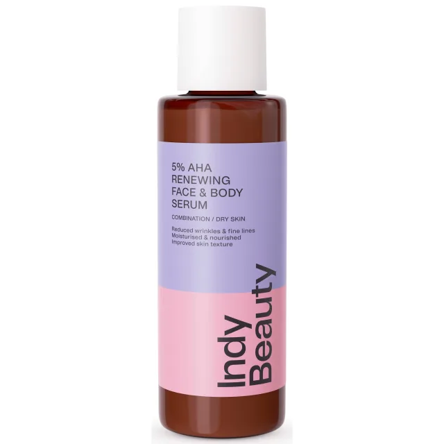 Indy Beauty 5% AHA Renewing Face & Body Serum