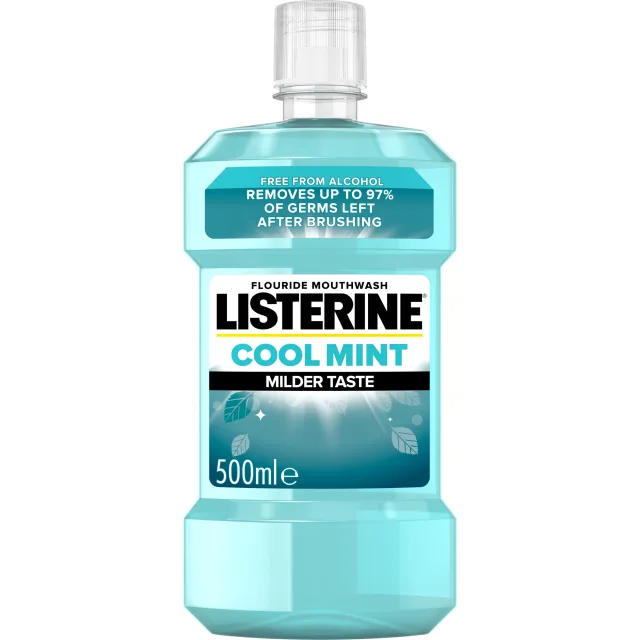 Listerine Milder Taste Milder Taste Mouthwash Cool Mint