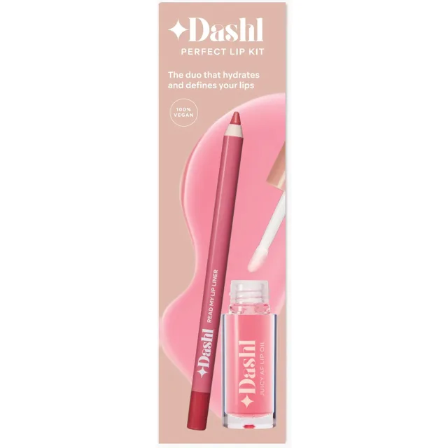 Dashl Perfect Lip Kit Toffeelicious Blushing