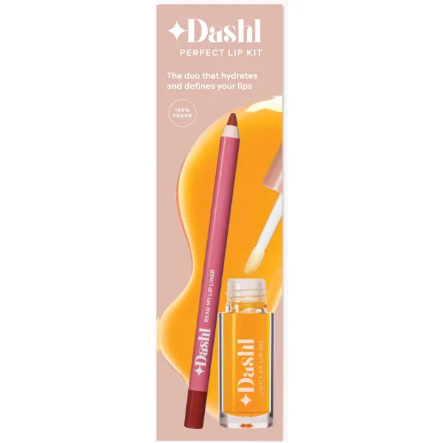 Dashl Perfect Lip Kit Spice It Up Melted Sugar