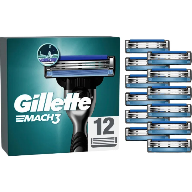 Gillette Mach3 Razor blades for men