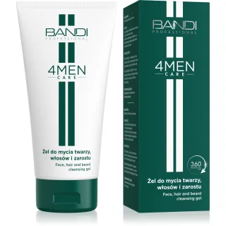 Bandi 4MEN Care Face, hair and beard cleansing gel